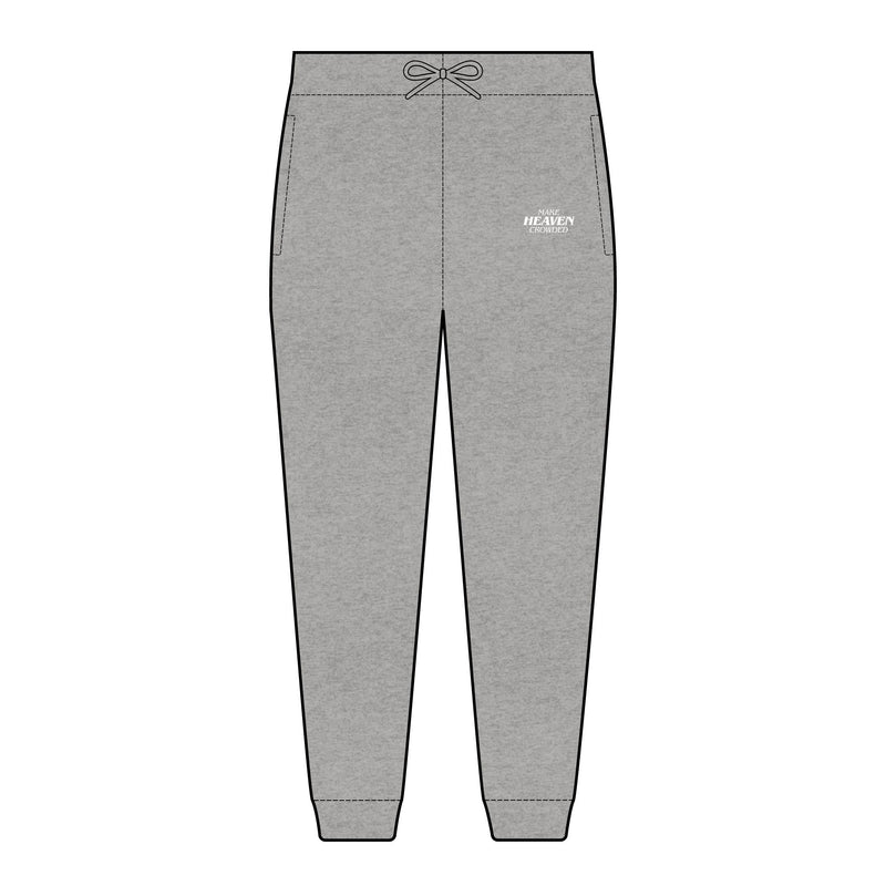 Make Heaven Crowded Joggers | Heather Grey